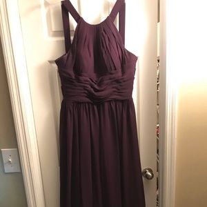 Plum Bridesmaid Dress Size 10